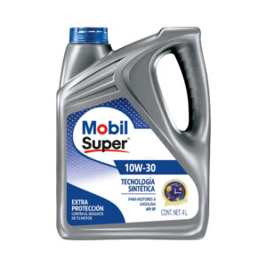 ACEITE M-SUPER SEMI TEC SINTETICO (10W-30) 4 LITROS - MOBIL SUPER