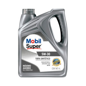 ACEITE M-SUPER SINTETICO 100% (5W-30) 4 LITROS - MOBIL SUPER