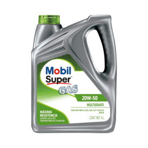 ACEITE SUPER GAS CASE (20W-50) 4 LITROS - MOBIL SUPER